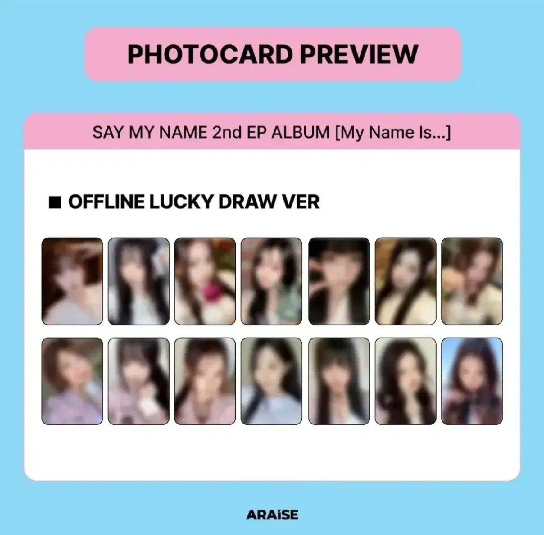 SAY MY NAME セマネ ジュンフィ ジュニ 直筆サイン入りトレカ 2025年