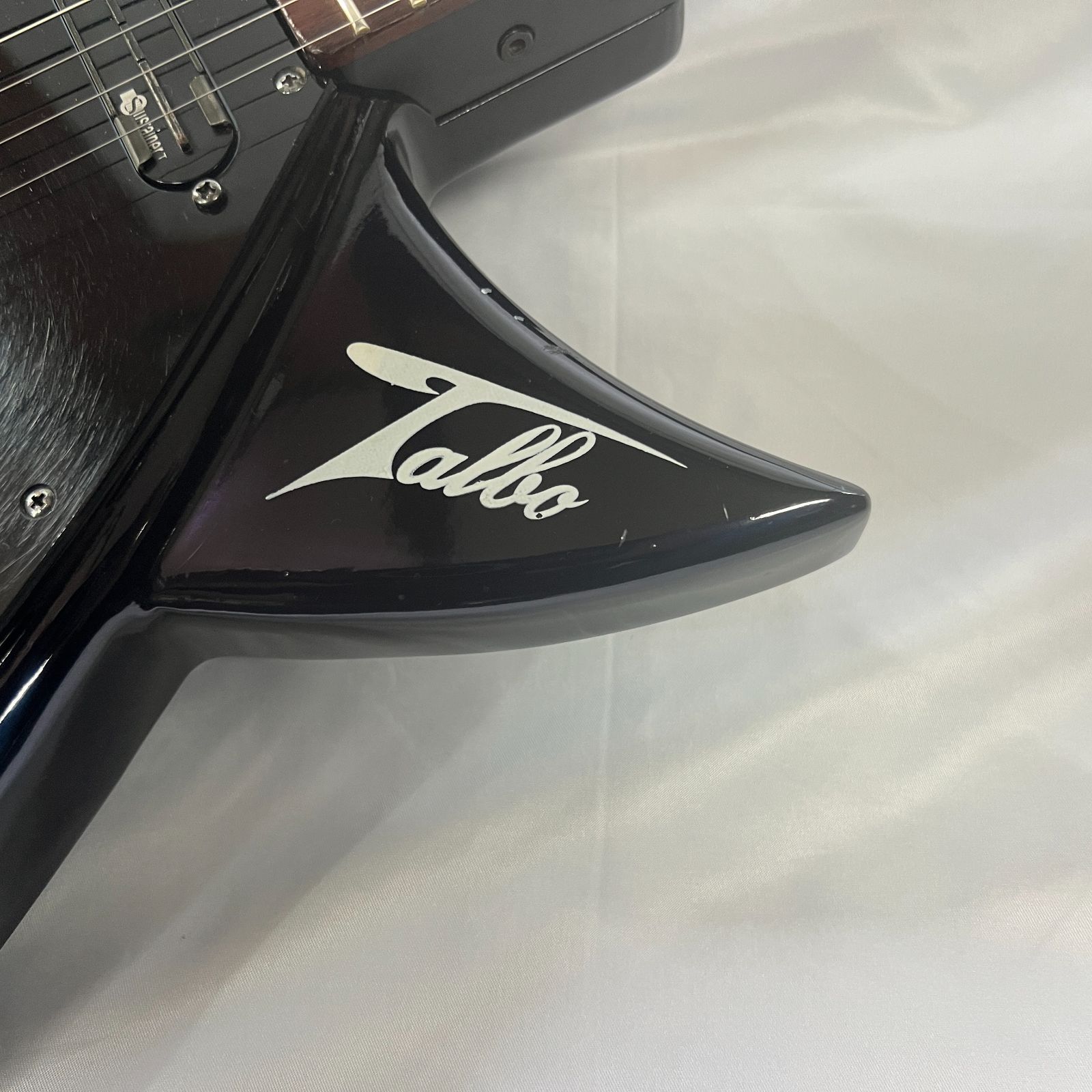 TALBO サスティナー付き エレキギター ブラック（Tokai製） wilkinson