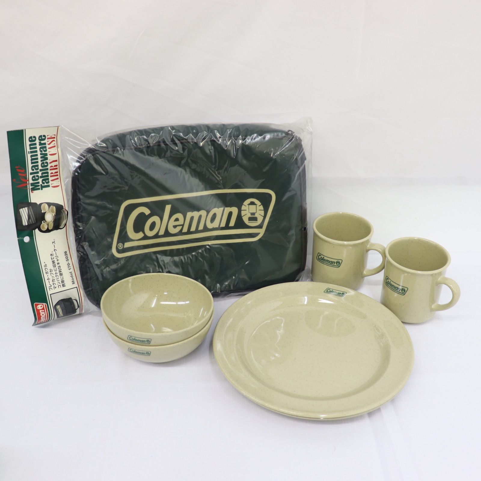 新品・未使用】Coleman コールマン テーブルウェアセット 食器セット 
