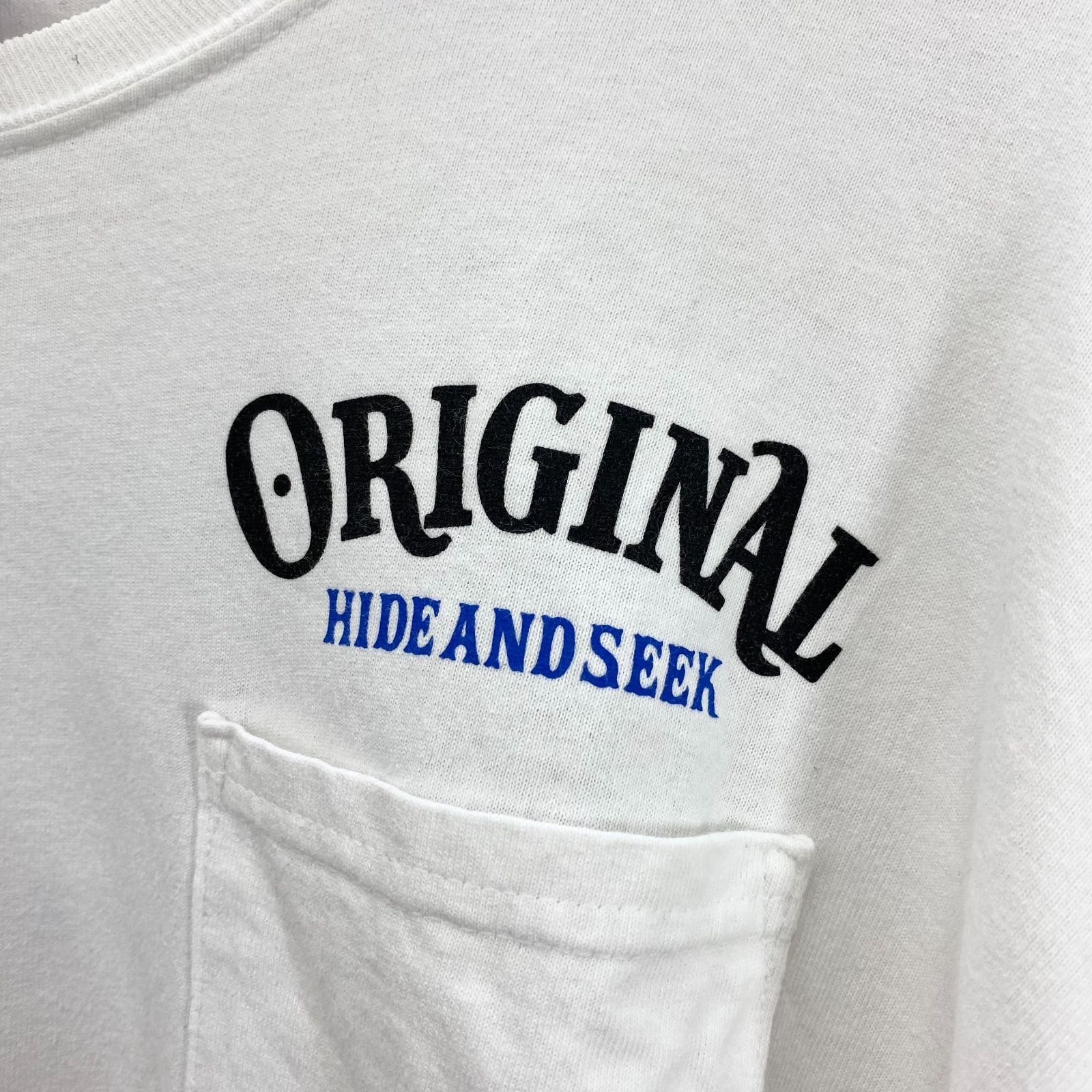 HIDEandSEEK×TENDERLOIN ハイドアンドシーク コラボ ロンT ハイドアンドシーク テンダーロイン ロンt (HIDEandSEEK