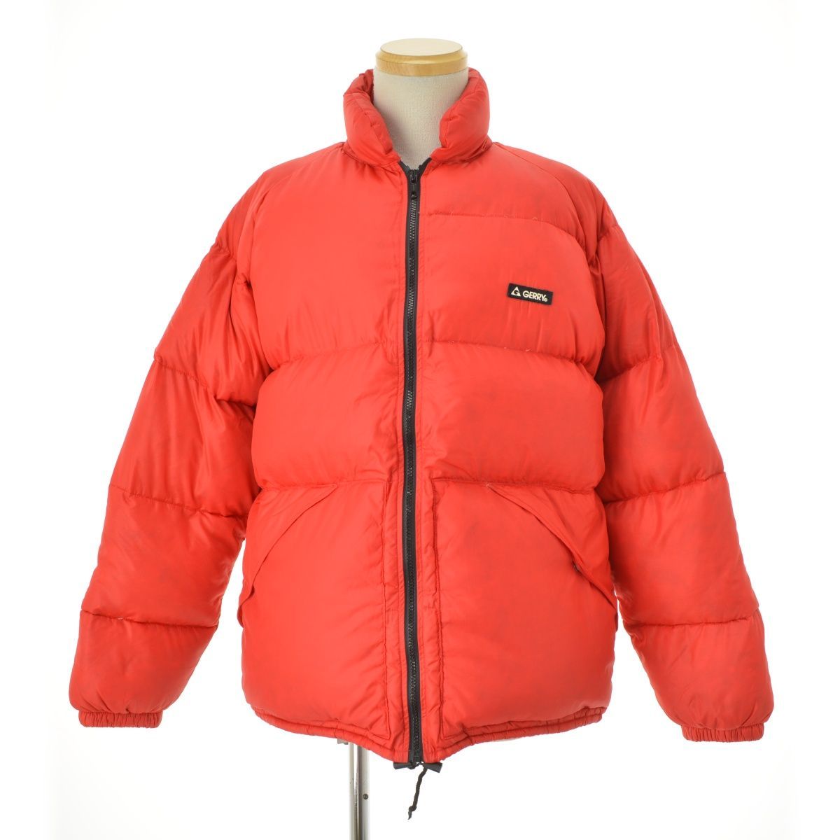 【GERRY】ジェリー グースダウンジャケット/USA製 赤 レッド XL ASIS アウトドア ヴィンテージ 60s70s80s90s VINTAGE 90s GERRY ダウンコート