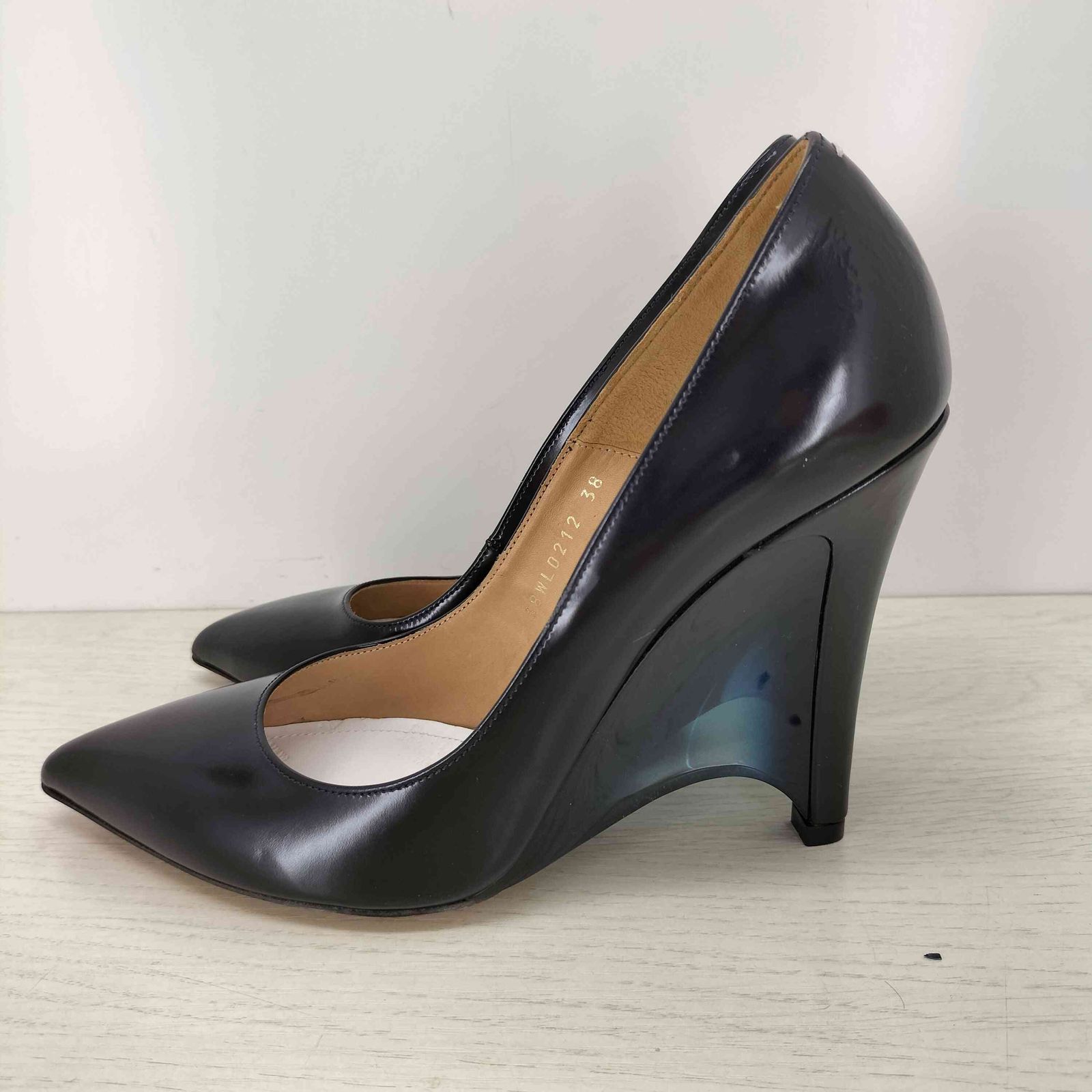 メゾンマルジェラ Maison Margiela クリアデザインハイヒールパンプス レディース 38