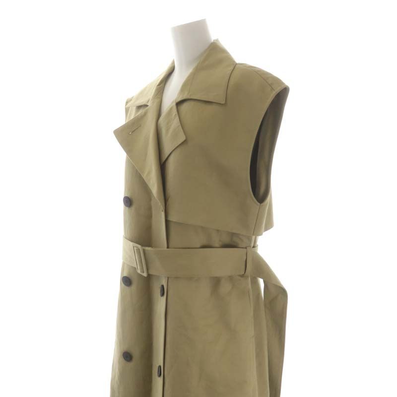 セオリー theory 22SS MATTE TWILL TRENCH DRESS トレンチ ロングジレ