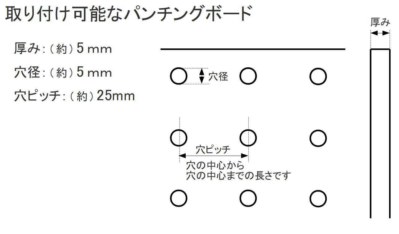 パンチングボード用 塗料瓶ホルダー【クレオス カラー セット】 - メルカリ