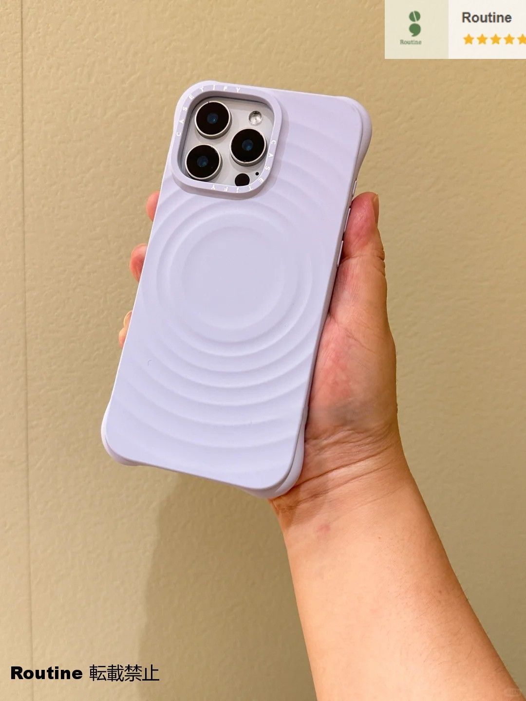 ニチニチソウ Periwinkle iPhoneケース CASETiFY ウェーブ
