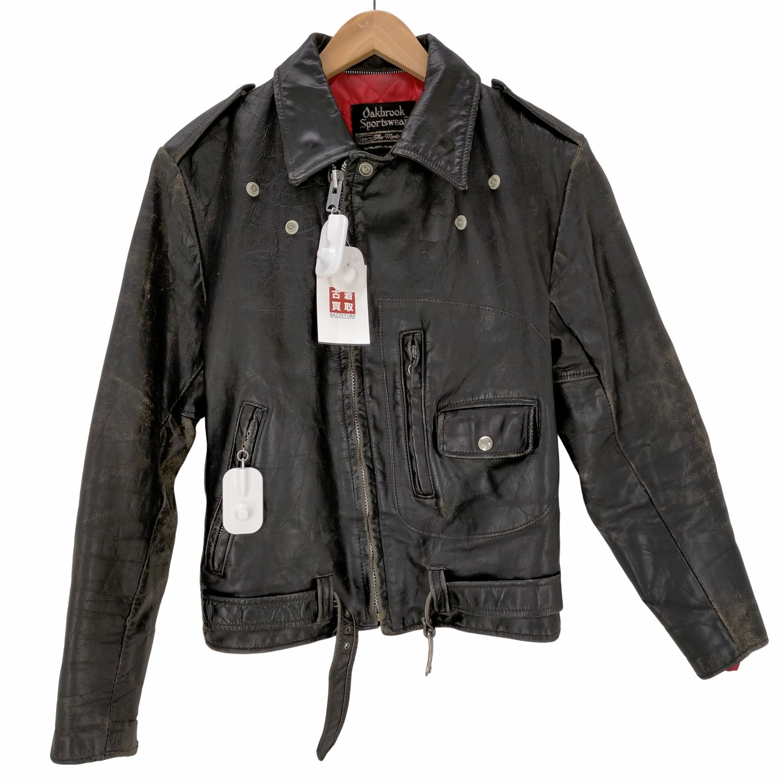 70s sears dポケ 公式 ダブルライダース ヘラクレス レザージャケット