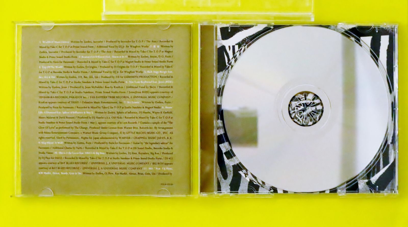 国内盤CD☆ジブラ/Zeebra□ World Of Music □4988013377943