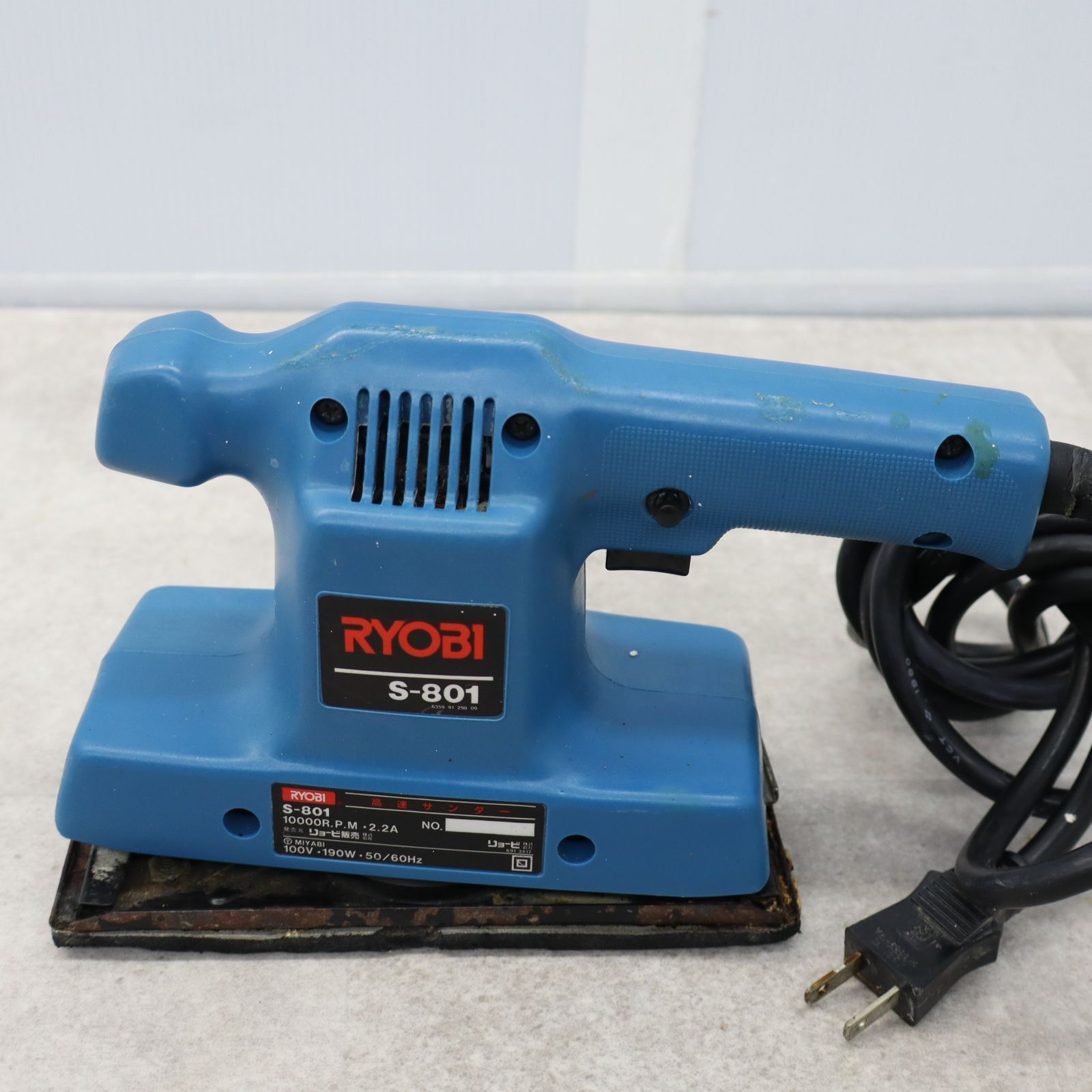 送料込み RYOBI S-801 高速サンダー｜Yahoo!フリマ（旧PayPay