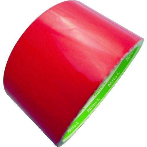 日東エルマテ　粗面反射テープ　５０ｍｍｘ１０ｍ　レッド