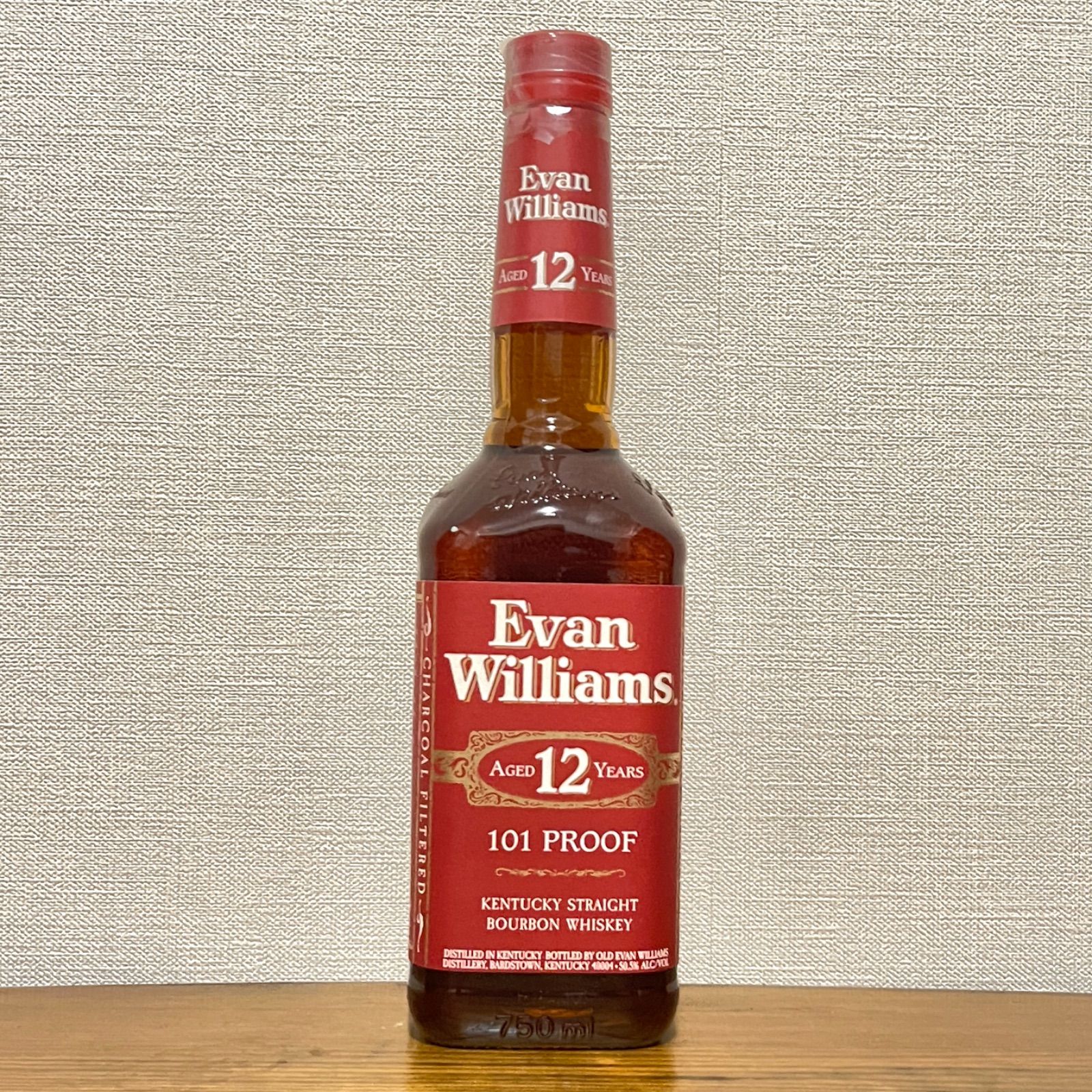 エヴァン・ウィリアムス 12年 旧ボトル 希少バーボン - メルカリ