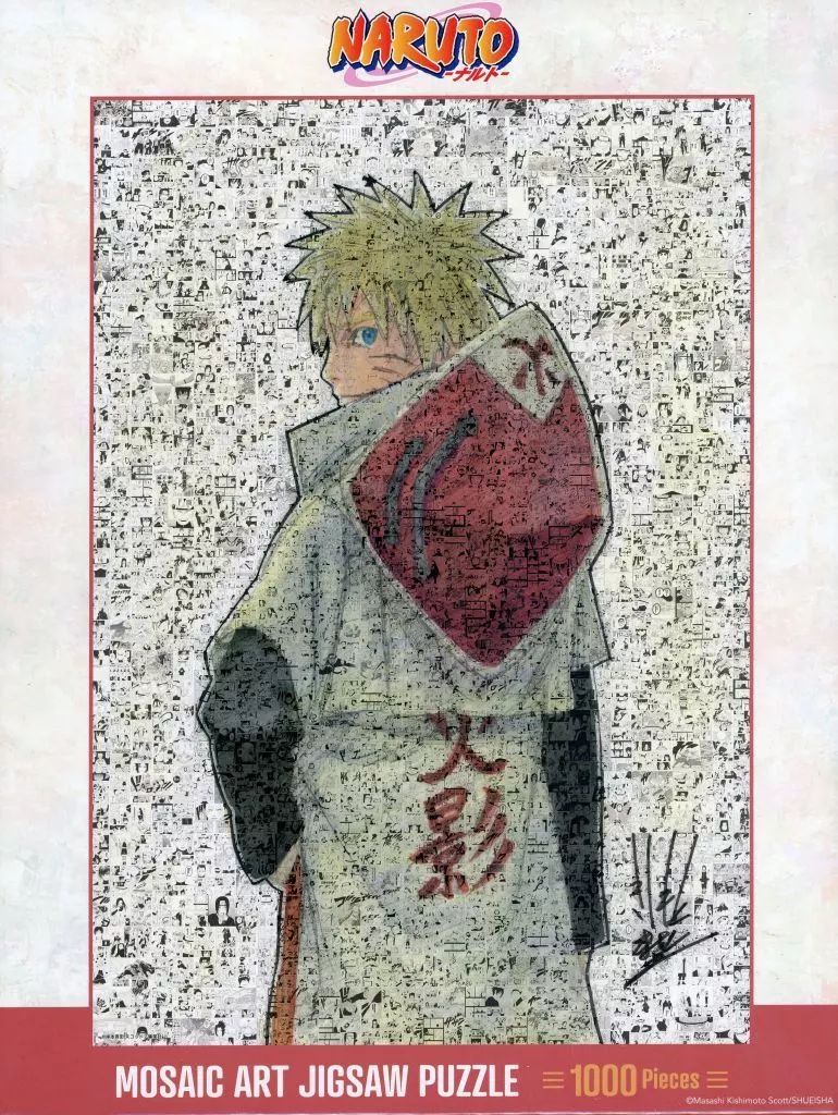 中古】パズル NARUTO-ナルト- モザイクアートパズル 1000ピース