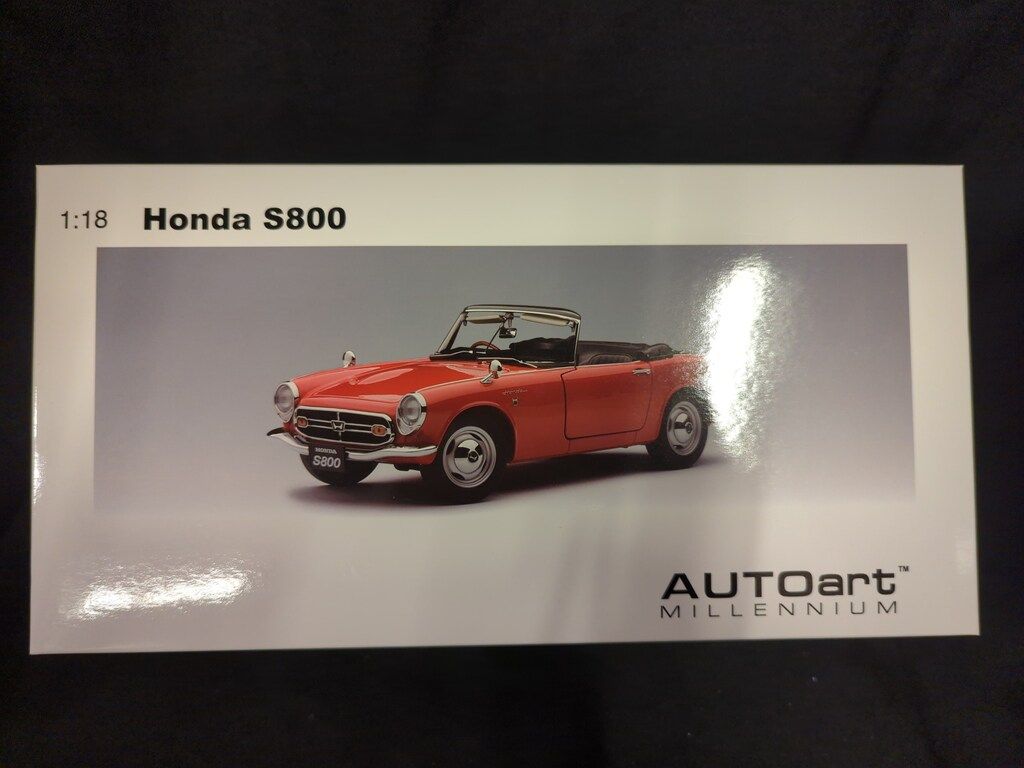 AUTOart 1/18 MILLENNIUM HONDA S800 Red 73276 - メルカリ