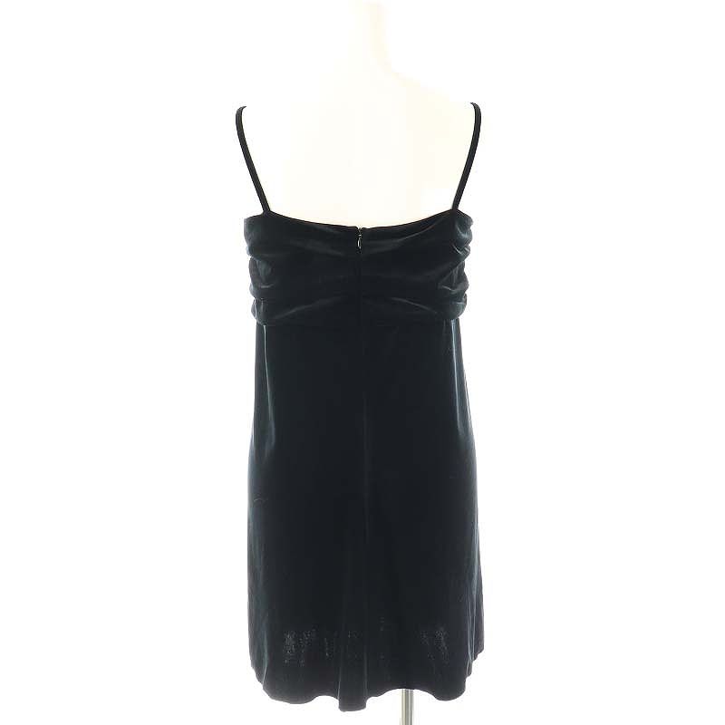 ロウクラシック LOW CLASSIC VELET SLEVELESS TOP キャミソールトップス ベロア THE SHINZONE取り扱い S ブラック /HK ■OS レディース ロウクラシック LOW CLASSIC VELET SLEVELESS TOP キャミソール