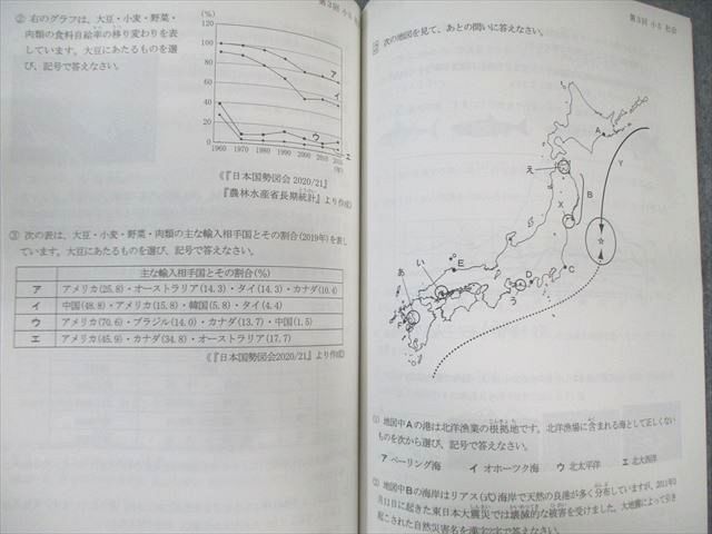 馬渕教室 公開模試 過去問題集 第1～6回 I～III 国語/算数/理科