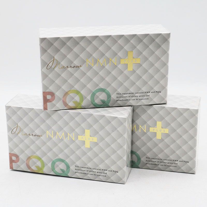 イーストコーポレーション MARROW NMN PLUS PQQ 期限2026|10|2 3個セット 18.6g 310mg×60粒 CR7-05-33-01