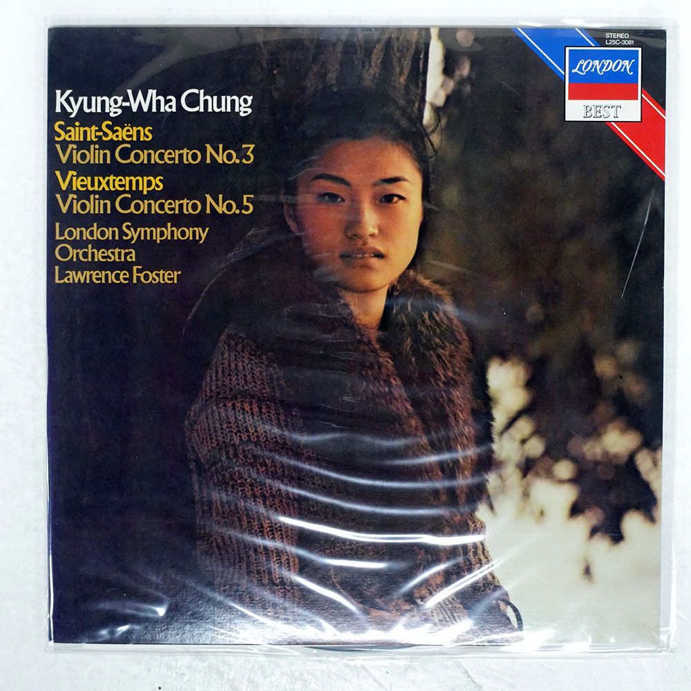 国内盤 KYUNG WHA CHUNG/SAINT SAENS: VIOLIN CONCERTO NO.3