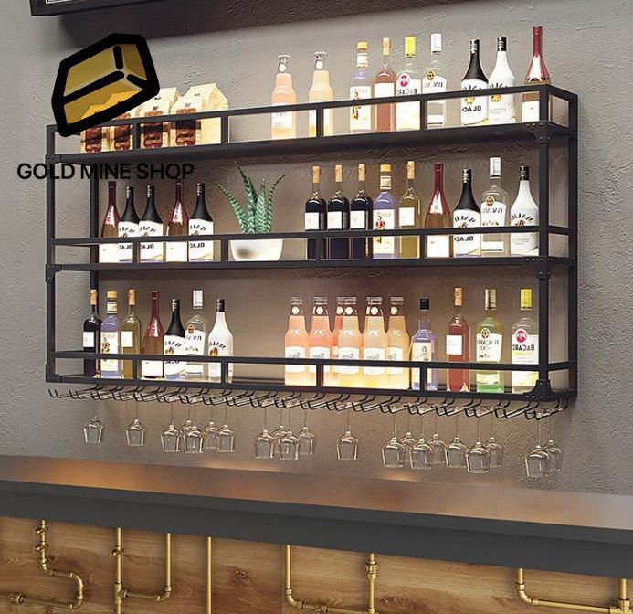 ワインラック 壁掛け式 ワインホルダー 酒ラック 壁掛け ディスプレイスタンド Amazon.co.jp: 壁掛けワイングラスホルダー - 錬鉄製の壁棚