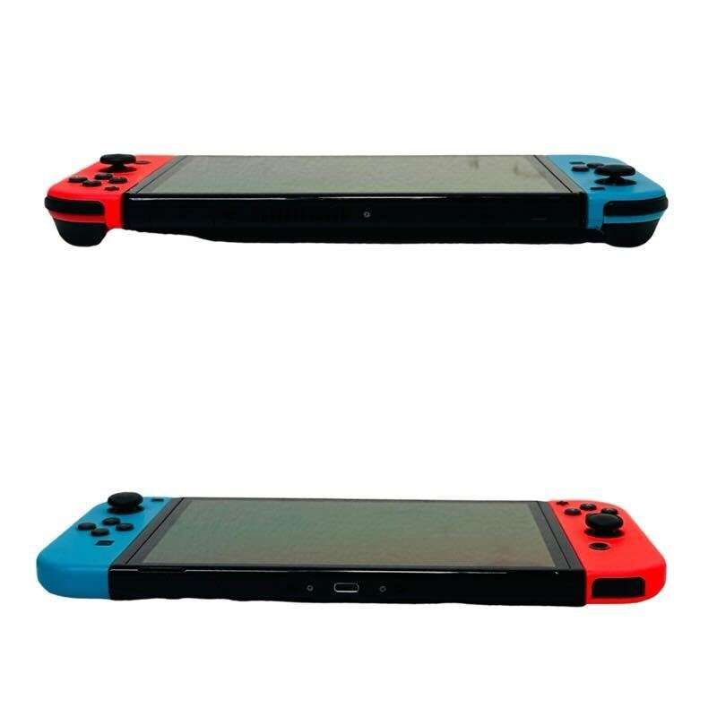 Nintendo Switch - Nintendo 任天堂 Switch 有機ELモデル HEG-S-KABAA ソフト・ジョイコン付属 ネオンブルー×ネオンレッド 【中古】 42507R24-25 楽天市場】Nintendo Switch (有機ELモデル) HEG-S-KABAA [ネオン