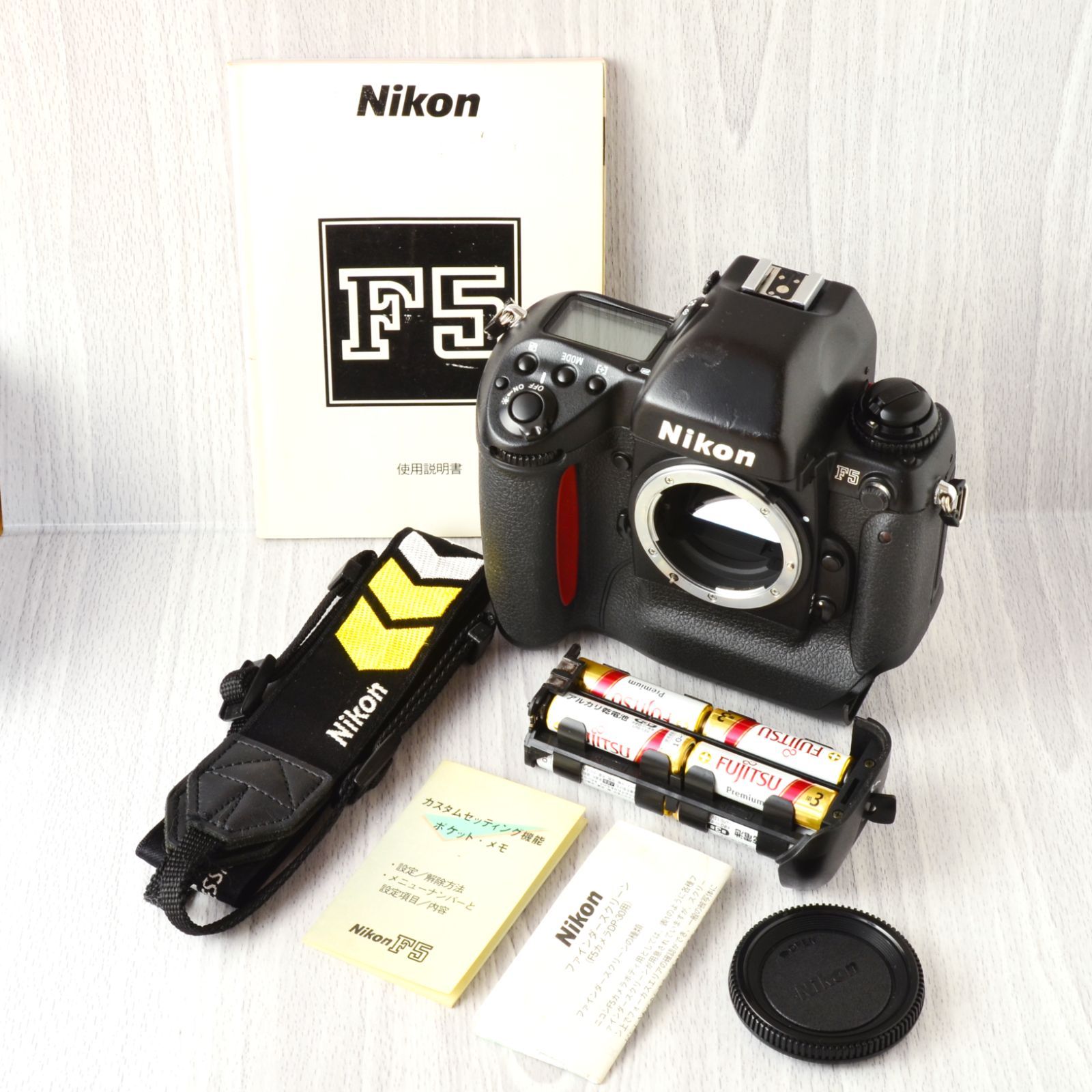 ☆超美品☆ Nikon F5 ♪とてもキレイな外観と露出計OKの完動品 | www ...