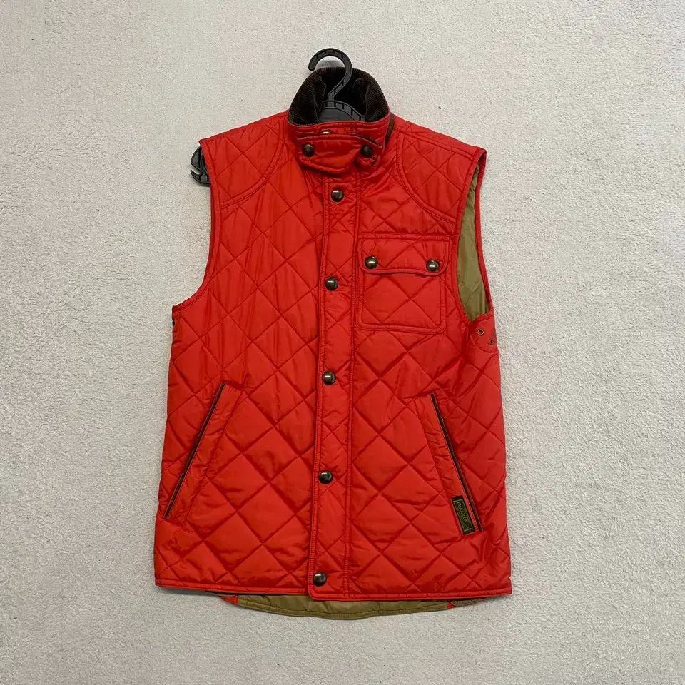 ポロ メンズ キルティング ベスト S