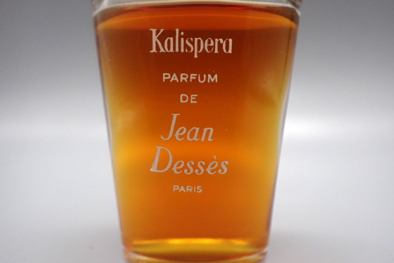 【VINTAGE】kalispera jean desses parfum 1962 1FL oz bottle-1