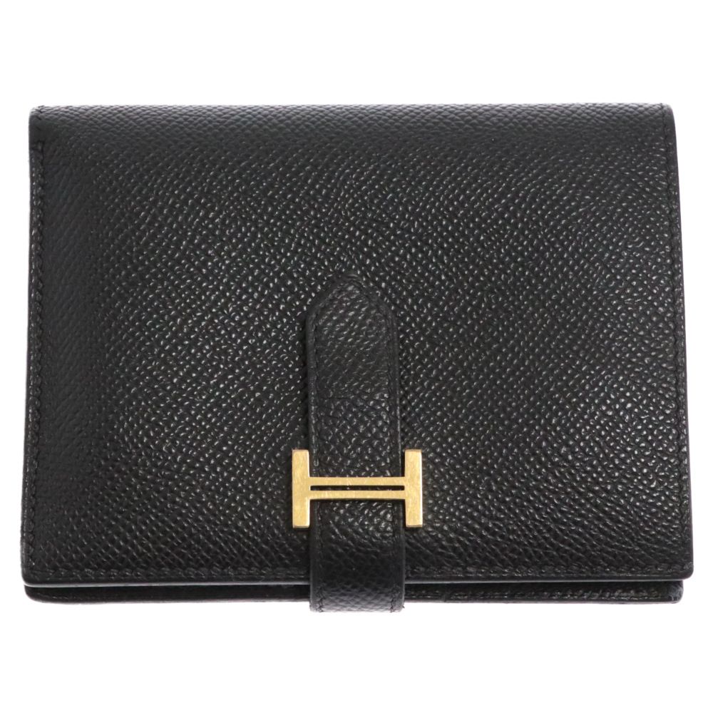HERMES (エルメス) ベアンコンパクトウォレット 2つ折り財布 Z刻印 