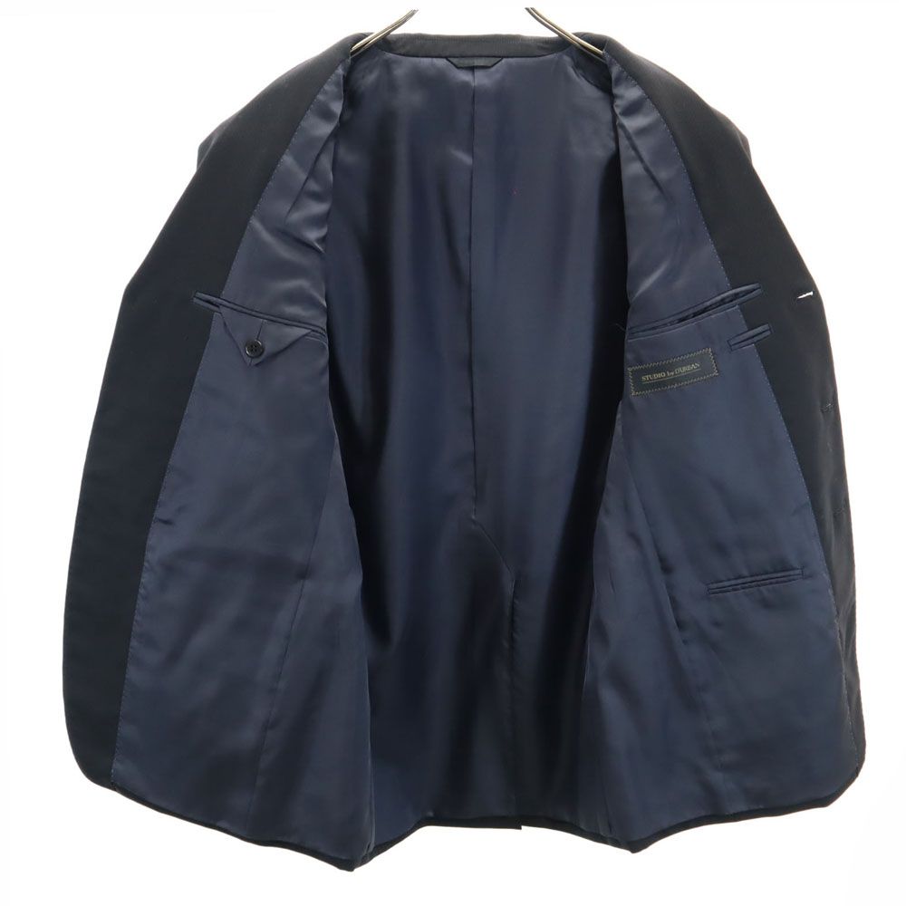 ダーバン 日本製 スーツ 上下 セットアップ 98AB6 ブラック Durban