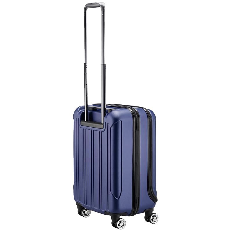 ジェットエージ ジッパーキャリー フロントオープン 機内持ち込み ネイビー 36L 1