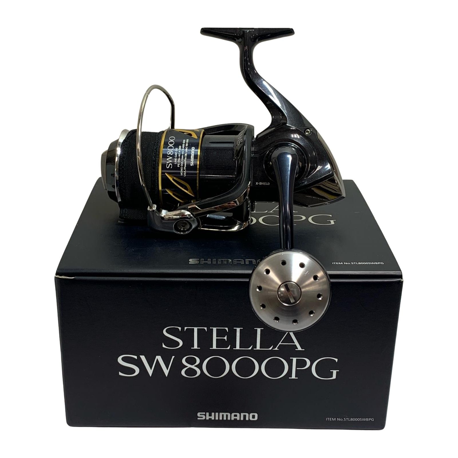 SHIMANO シマノ 13ステラ SW8000PG スピニングリール 箱 取説付 03069