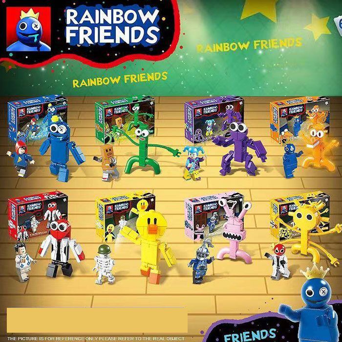 新品、未開封❗️レインボーフレンズ　ミニフィギュア　10個パック　コレクターセット Amazon.co.jp: レインボーフレンズ - ミニフィギュア 10個パック
