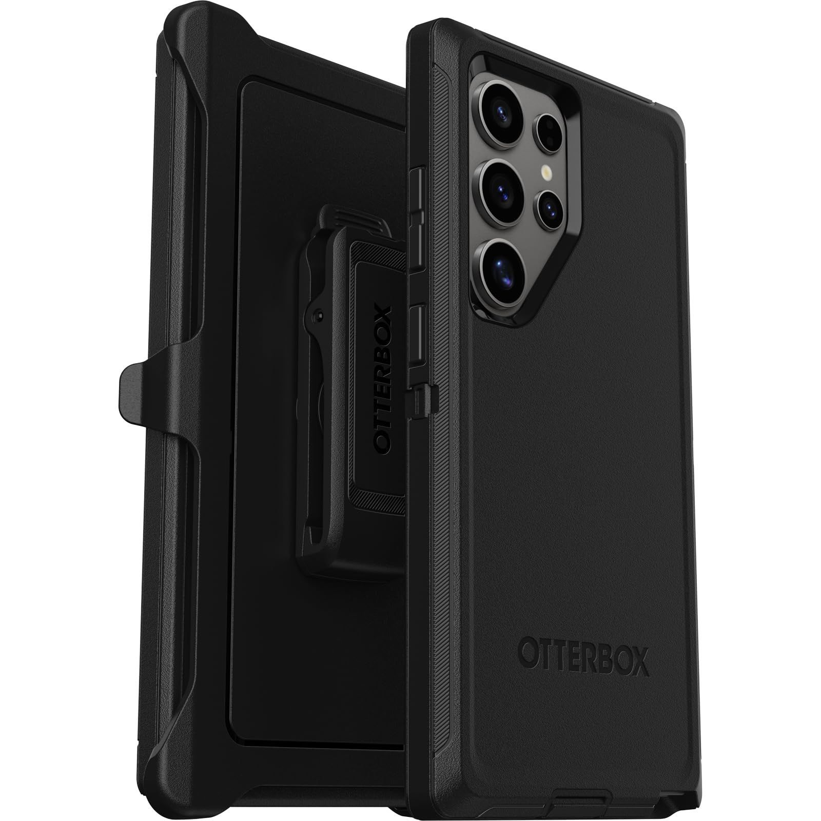 【在庫処分】ブラック 米軍MIL規格 耐衝撃 Dfender 〔オッターボックス〕 Ultra用ケース S24 Galaxy OtterBox