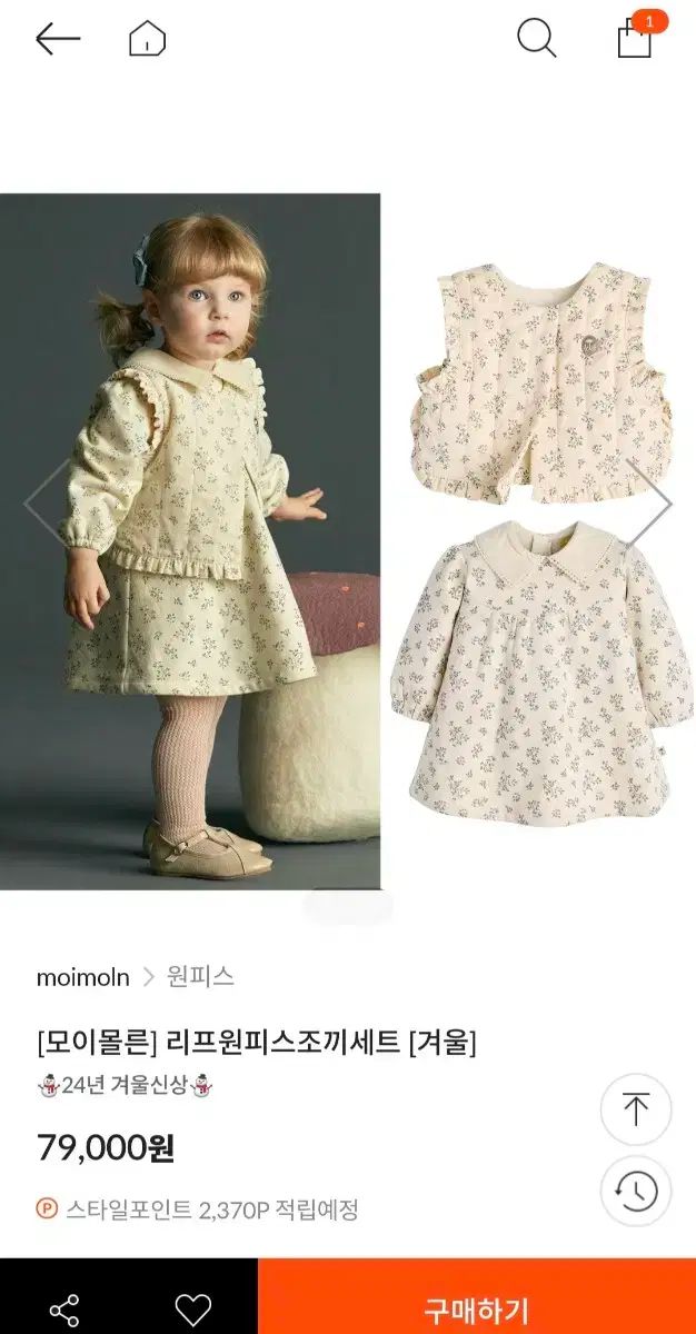 ほぼ新品 24fw Moimoln(モイモルン) リーフドレスベストセット ( 1 (会議用)