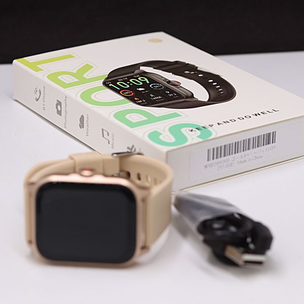 す出品 箱付 稼働 パラメーター スポーツ スマートウォッチ 219-249169 充電式