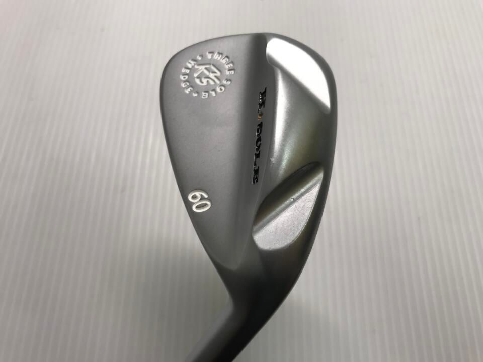 TRIANGLE WEDGE TRIPLE FLAT SOLE ストレート 60 S NSPRO MODUS105 ウェッジ KNS GOLF 最短