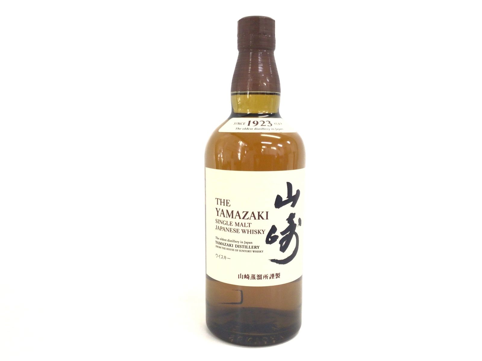 ウイスキー サントリー 山崎シングルモルト 700ml 43% (124