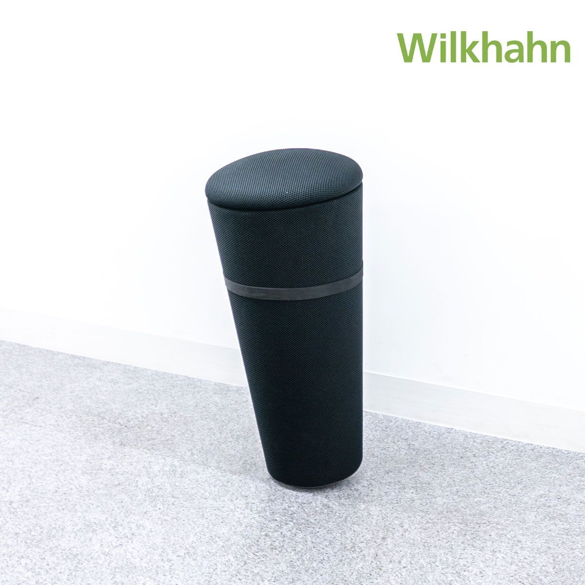 展示品 Wilkhahn ウィルクハーン 202 range Stand-up レンジ スタンドアップ スツール ファイバーフレックス ブラック トルステン フランク 定価9万 4
