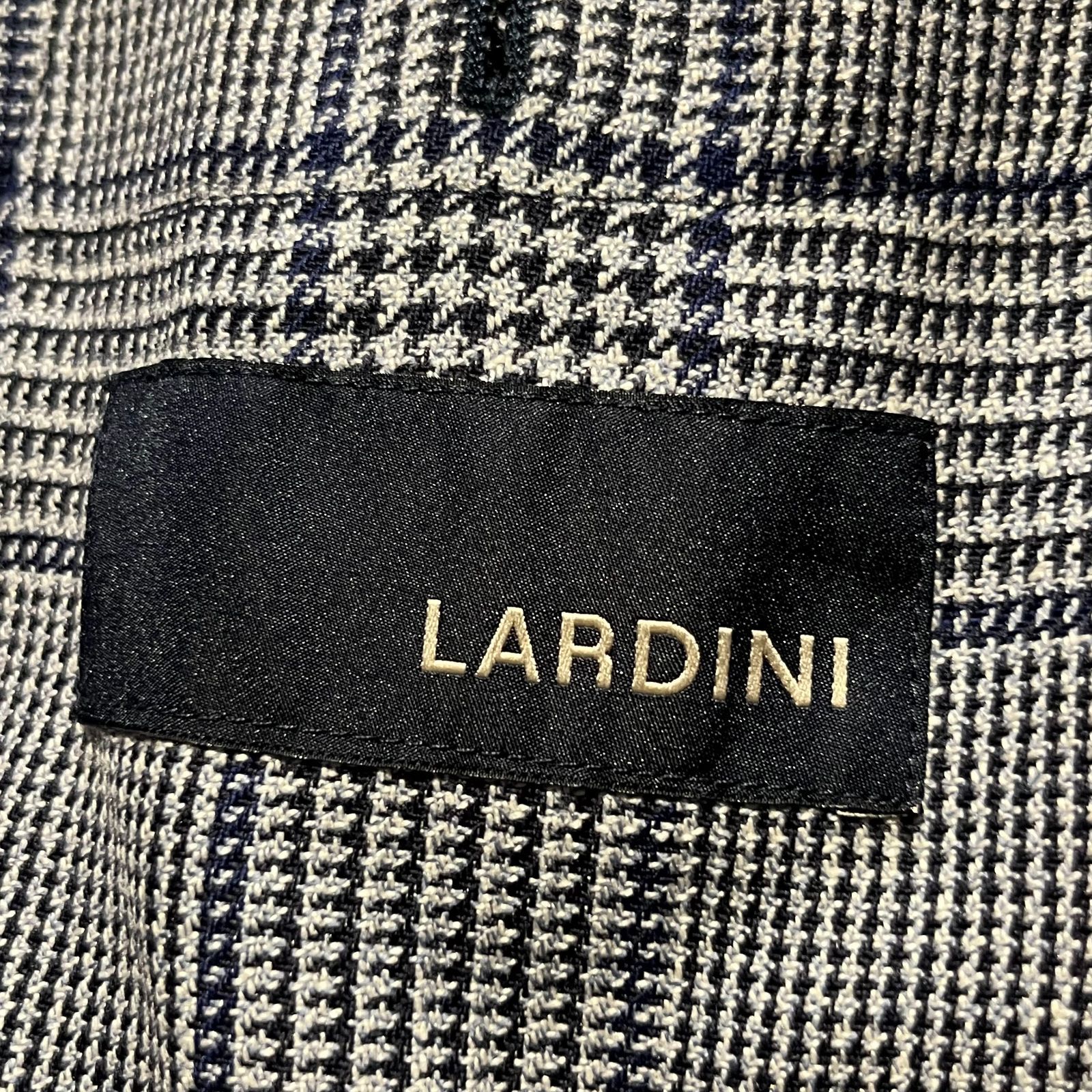 ウールシルク3Bジャケット チェック