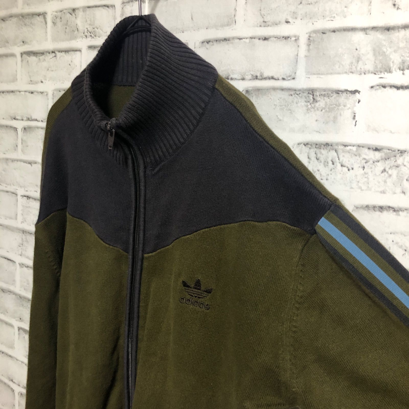 新品2XL】風早ゆうた　アディダス　トラックジャケット　ジャージトップ茶ブラウン 新品2XL】風早ゆうた アディダス トラックジャケット ジャージ