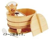 ヤマコー 椹 小判型湯豆腐セット 4~5人用 豆腐すくい 汁次付き 23106