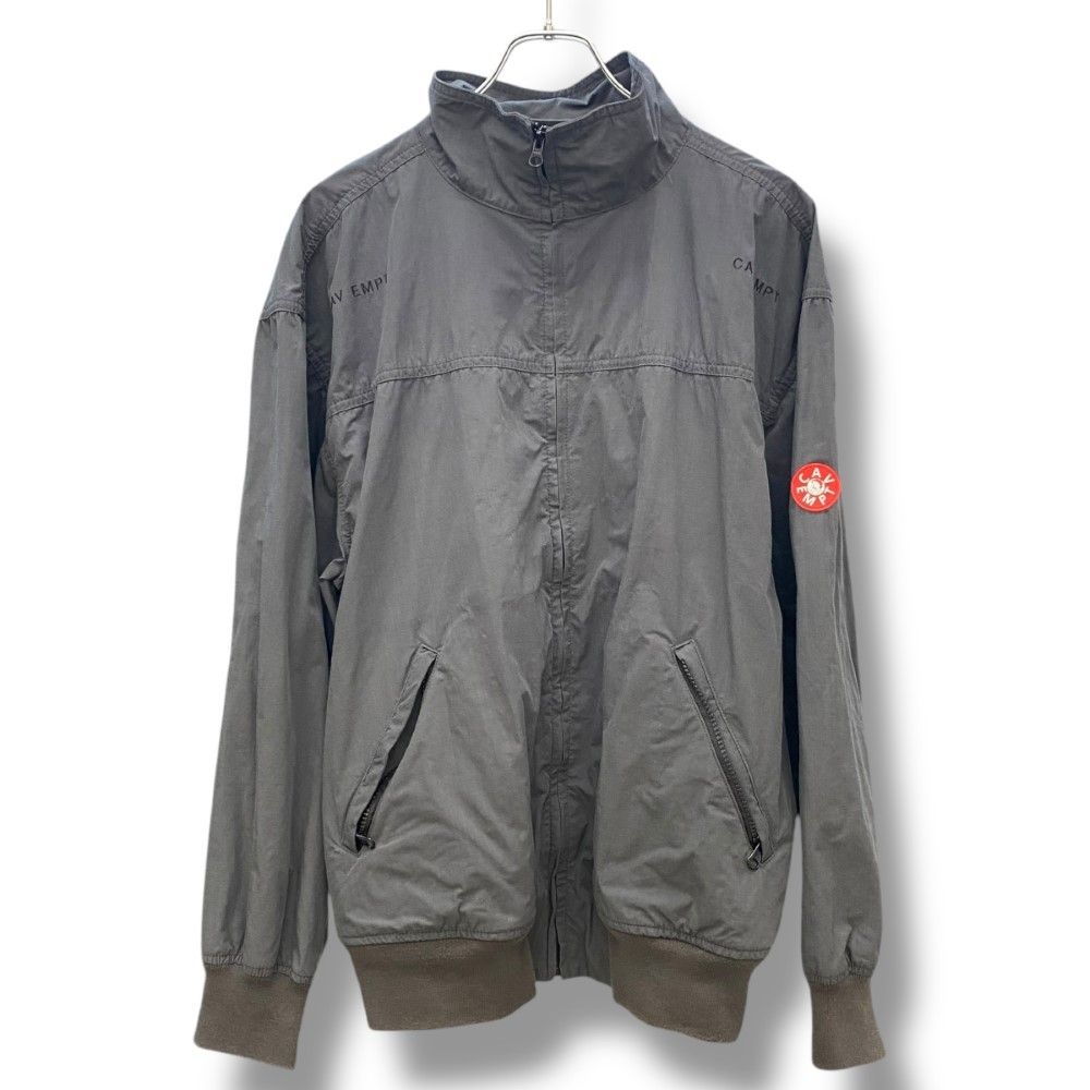 C.E CAVEMPT 23SS STAND COLLAR ZIP JACKET Lサイズ チャコール