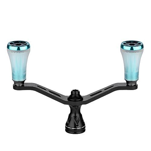 ゴメクサス ハンドル 98mm リールハンドル エメラルダスRX ダイワ (Daiwa) エメラルダス エア スピニングリール対応 リール ダブルハンドル エメラルダス専用 ノブ付き イカ アジング エギング 