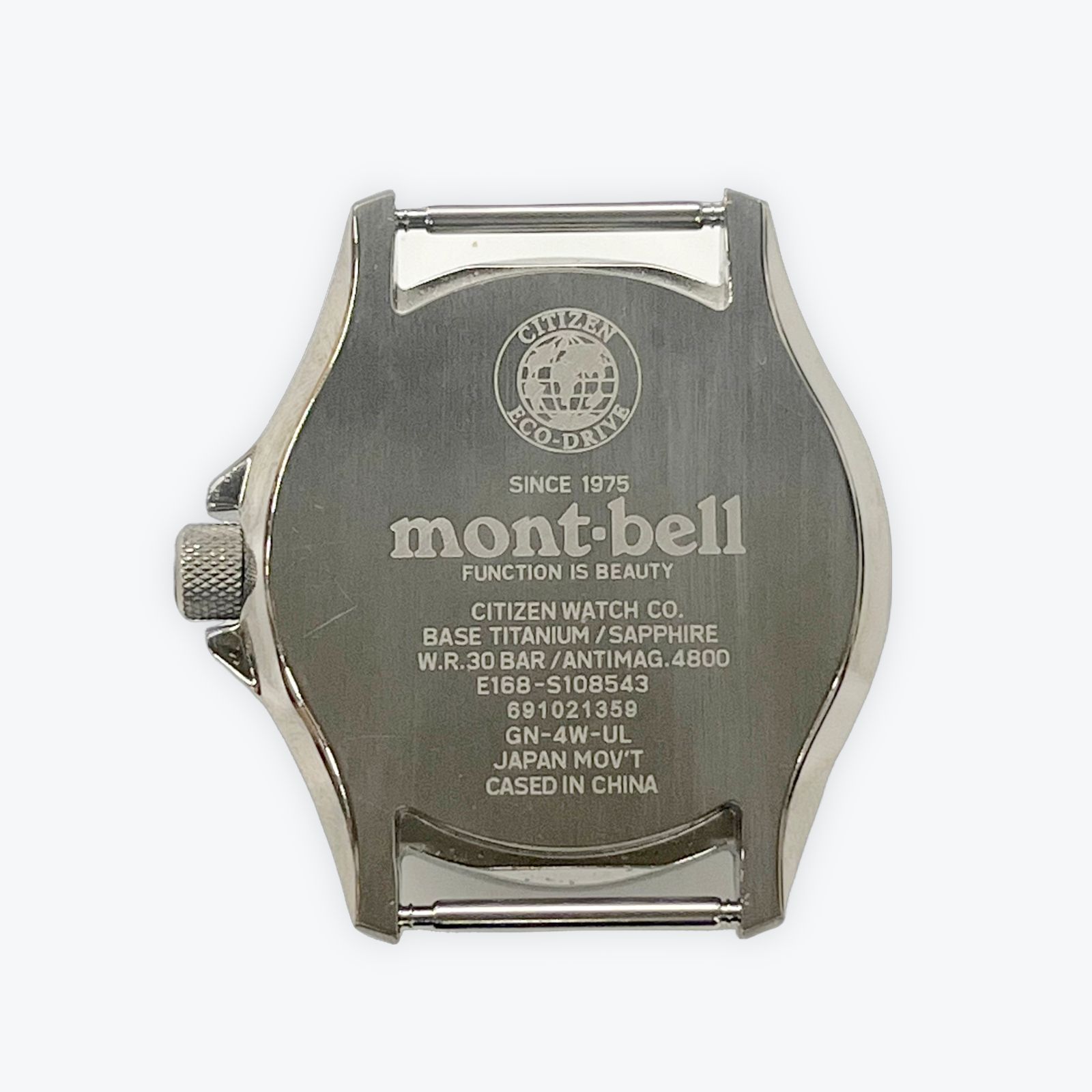 中古 USED】CITZIEN シチズン E168 S108543 mont-bell モンベル
