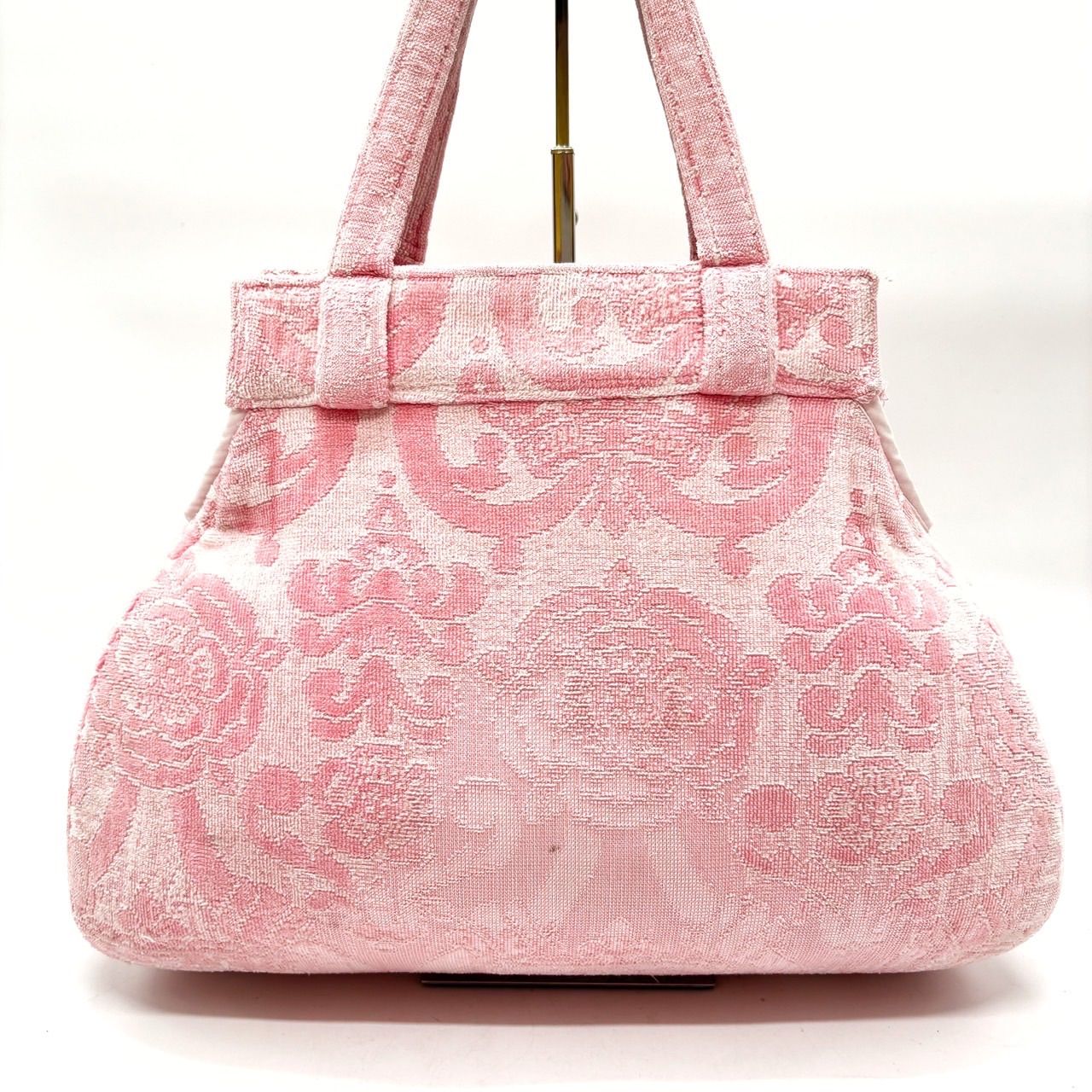 ヴィヴィアンウエストウッド トートバッグ レザー オーブ ピンク A4可 ✨良品✨ Vivienne Westwood ヴィヴィアンウエストウッド トートバッグ
