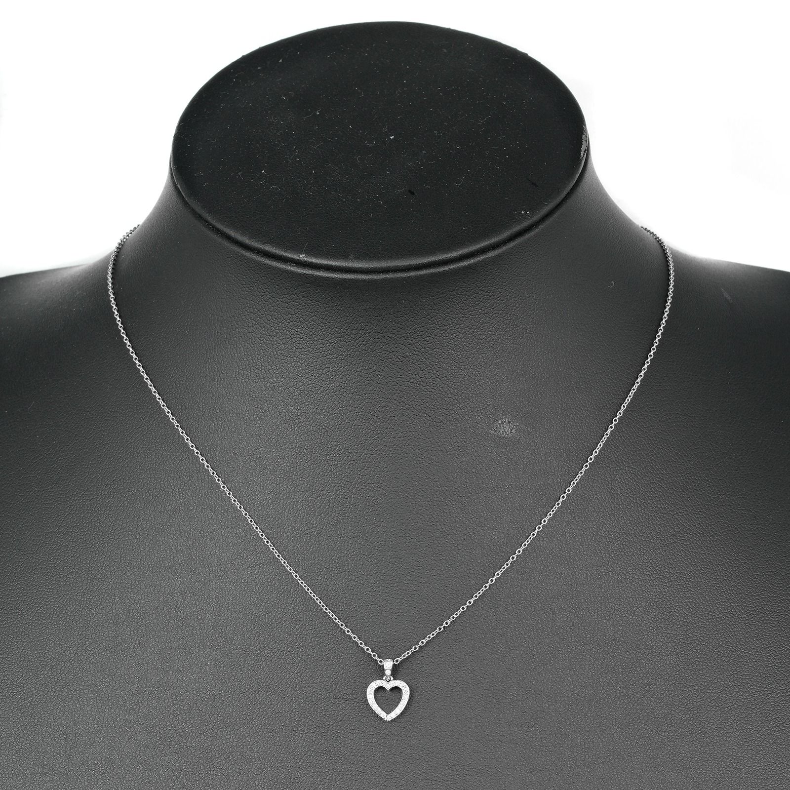 値下げしました！美品！ティファニー Pt950 メトロハート ダイヤ ネックレス TIFFANY&Co. ティファニー ネックレス 美品 ダイヤ メトロハート