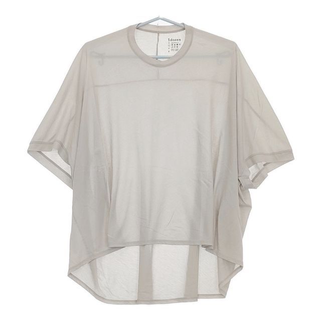 1dozen ペーパーコットン ワイド 半袖Ｔシャツ カットソー ライトグレー イチダース 5-0706S 246426 1dozen ペーパーコットン ワイド 半袖Tシャツ カットソー