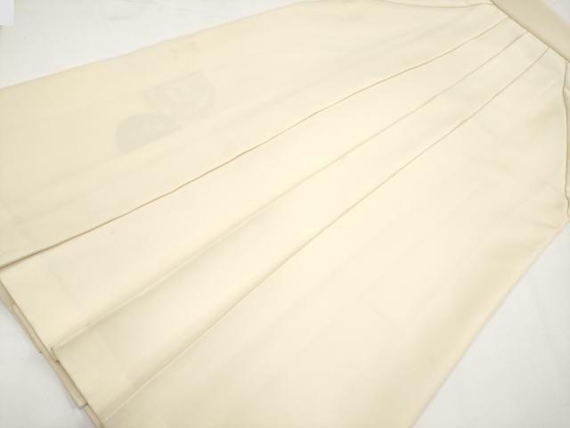 平和屋着物 上 女性 行灯袴 総刺繍 花丸文 鳥の子色地 洗える着物 CYAA3458s5