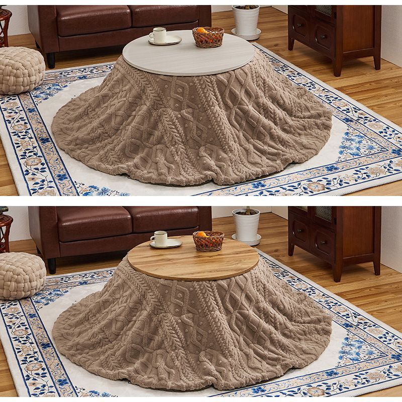 幅68㎝ 円形こたつ