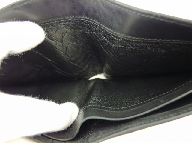 ボッテガ ヴェネタ 二つ折り 財布 ミニ財布 メンズ イントレチャート ブラック レザー BOTTEGA VENETA  L2963S 