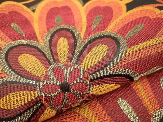 平和屋着物○H・L（アッシュエル） HENRI-LUC CHAPUIS 全通柄袋帯 舞花