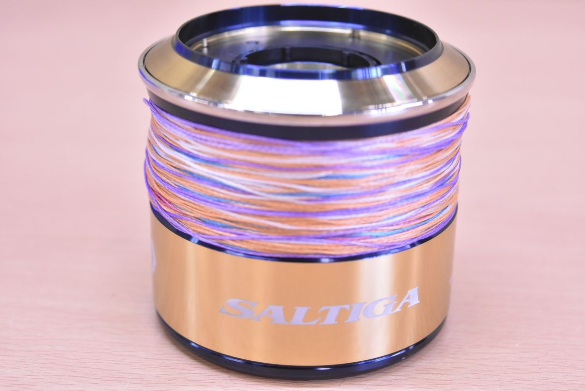 ダイワ SLPワークス 20 ソルティガ 14000 スプール ゴールド DAIWA SLPWORKS SALTIGA ヒラマサ GT キャスティング 替えスプール 等に